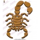 Scorpion Logo Embroidery Design